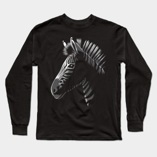 zebra shadow Long Sleeve T-Shirt